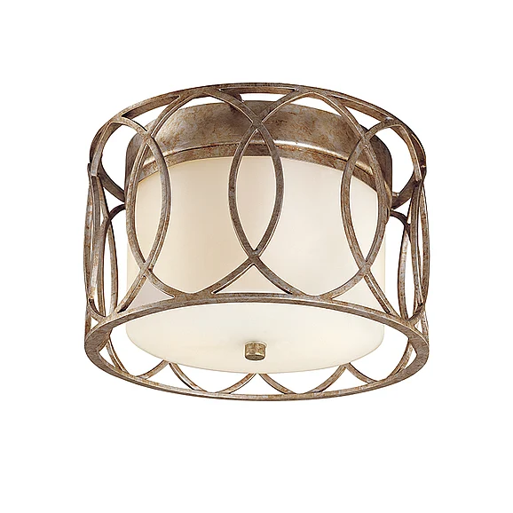 Troy Lighting Sausalito Flush Mount C1280-SG