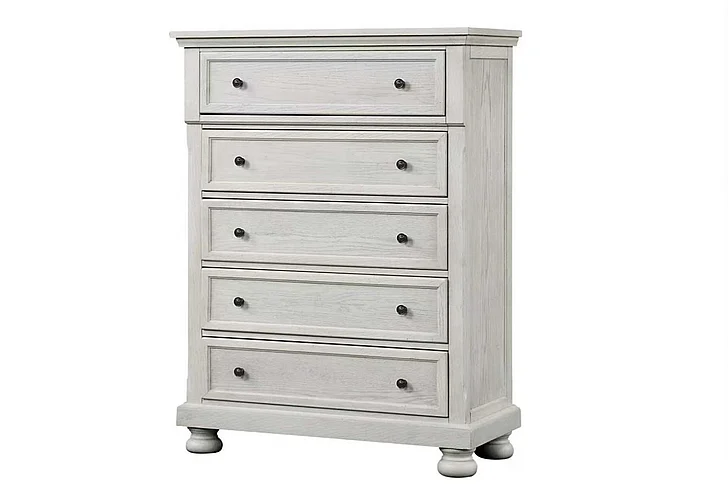 Massa Gallery Carson Chest in White B422-5