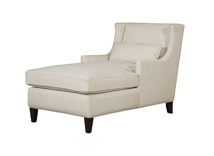 Spectra Home Ava Chaise Lounge in Cobblestone Cumberland Cream (C) C233-225-A