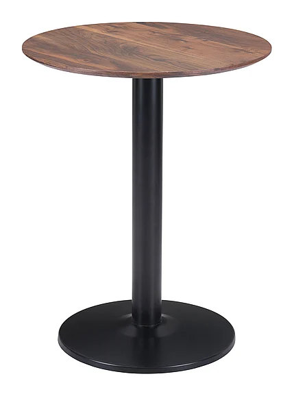 Zuo Modern Alto Bistro Table Brown & Black 101740
