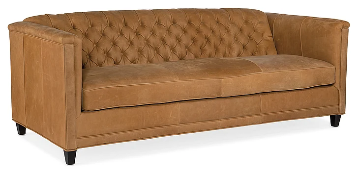 Bradington Young Jaden Stationary Tufted Sofa 8-Way Tie (Single Bench) 587-95