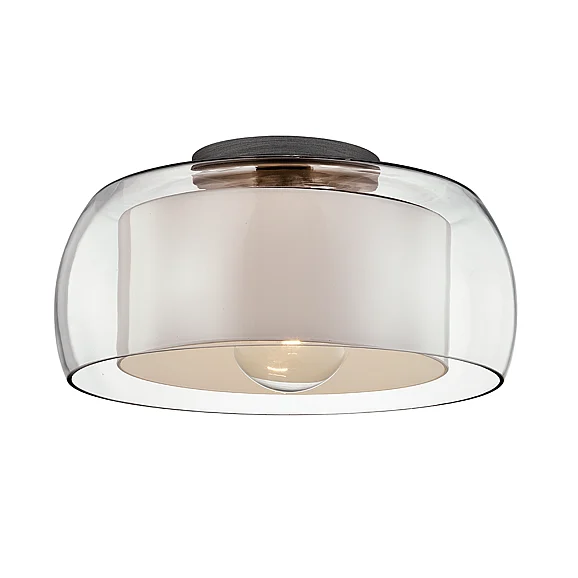 Troy Lighting Candace Flush Mount C7561-GRA