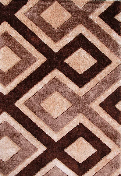 Sunset Furniture Contempo 5x7 Rug in Brown C8124