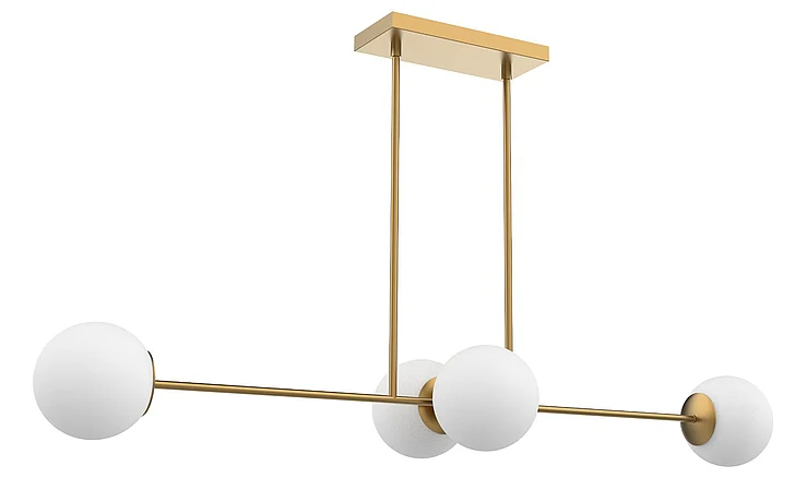 Vinci Lighting Chandelier in Aged Brass C9090-4ABOP