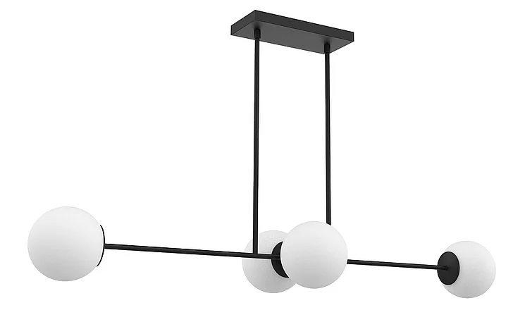 Vinci Lighting Chandelier in Black C9090-4BKOP