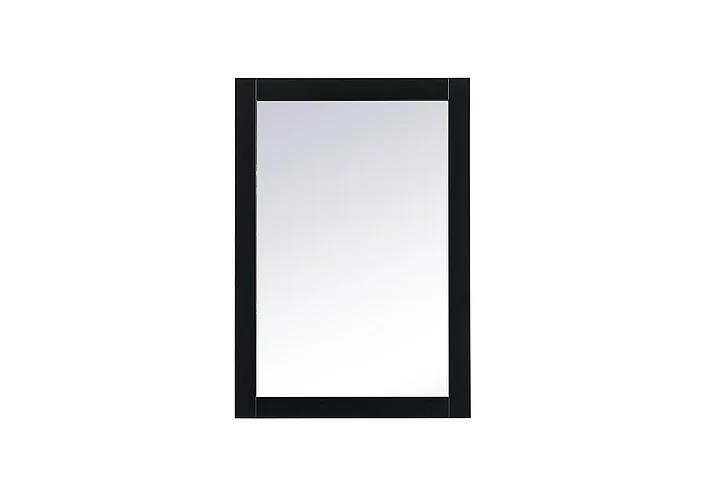 Elegant Cole Vanity Mirror 22 x 32 In. in Black VM22232BK