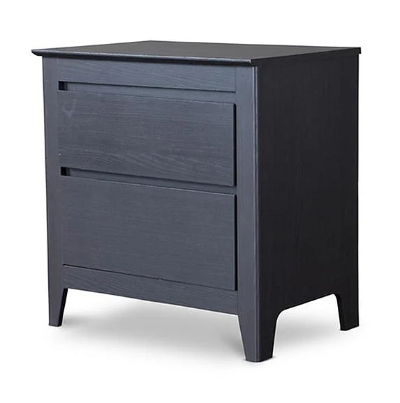 Baxton Studio Modern Nightstand in Espresso
