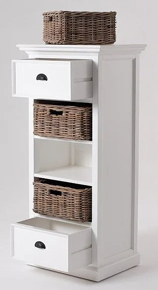 Nova Solo Halifax Grand Storage Unit with Basket Set in Classic CA589L