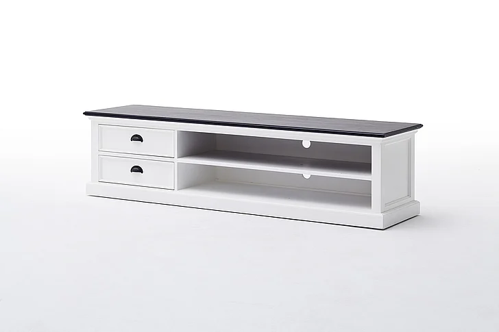 Nova Solo Halifax Contrast Large ETU with 2 Drawers in White CA592-180CT