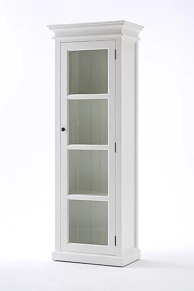 Nova Solo Halifax Single Vitrine in White CA602 PROMO