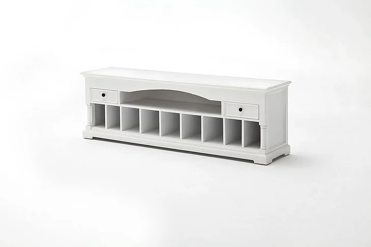 Nova Solo Provence Media Console in White CA611