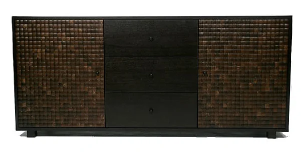 Indo Puri Bali Credenza in Espresso/ Coco