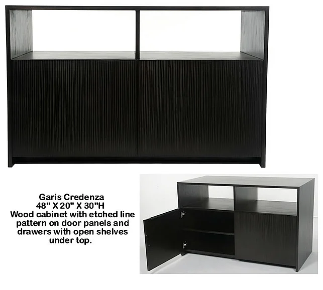Indo Puri Garis 2 Door Credenza