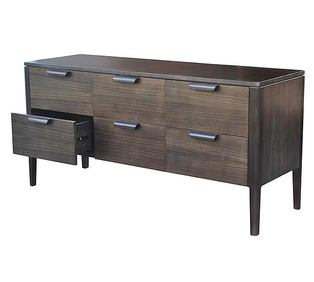 Indo Puri Rees Drawer Dresser in Medium Sonokeling