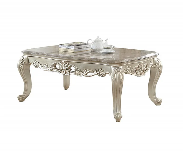 Acme Furniture Gorsedd Coffee Table in Antique White 82440