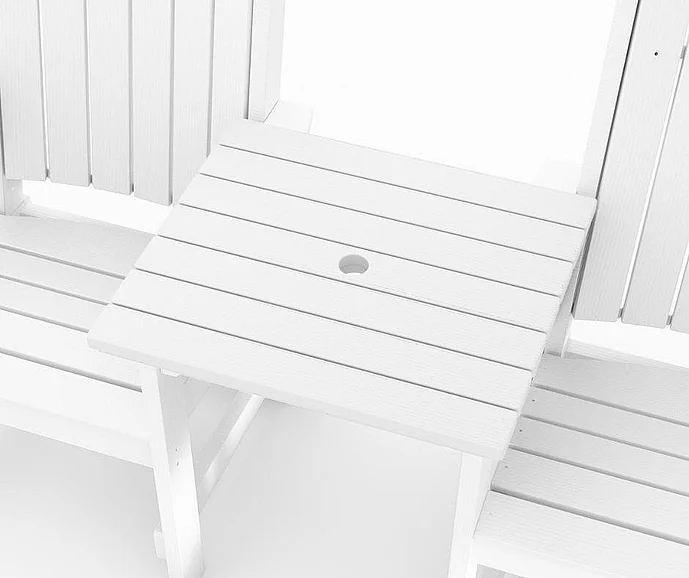 SoPoly Callaway Tete-A-Tete Square in Destin White CALTETE2-DE