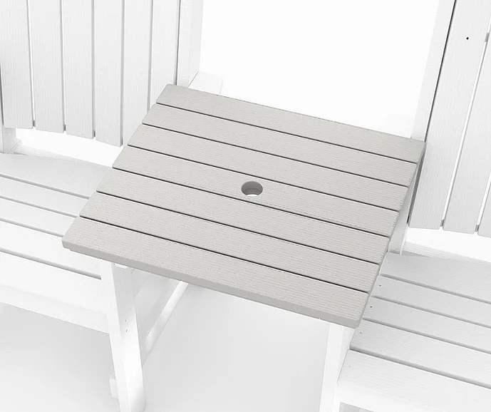 SoPoly Callaway Tete-A-Tete Square in Heron Gray CALTETE2-HE