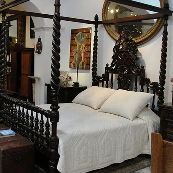 Galerias Arther GOA King Bed in Cam-01/GOA