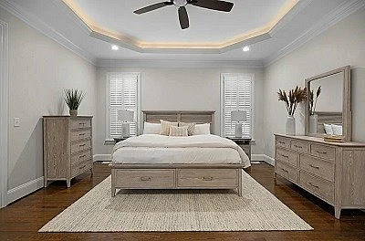 Sea Winds (Lineage) Cape May 2pc Storage Bedroom Set in Driftwood