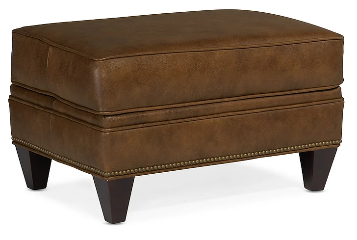 Bradington Young Carrado Stationary Ottoman 8-Way Tie BYX-780-OT980015-85PLBNTAP