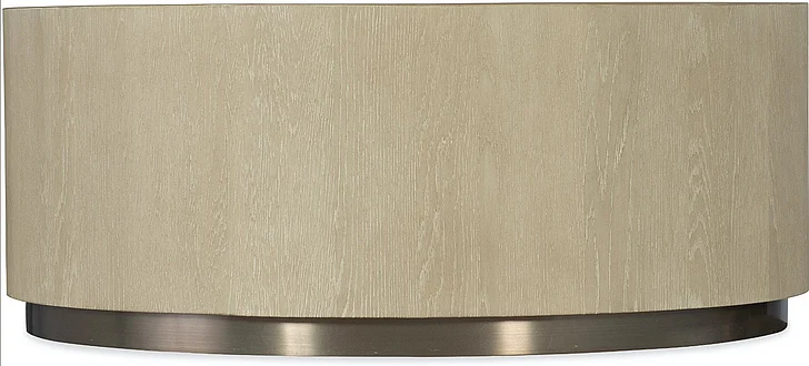Hooker Furniture Cascade Round Cocktail Table in Light Wood 6120-80310-80