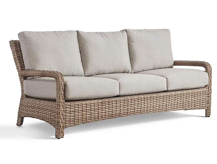 South Sea Outdoor Caswell Sofa in Mushroom 72203MSH