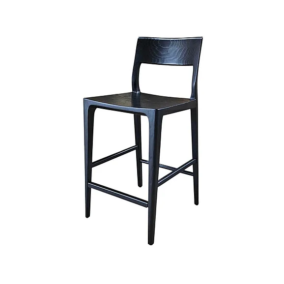 LH Home Catania Counter Stool in Black CAT026-BLK