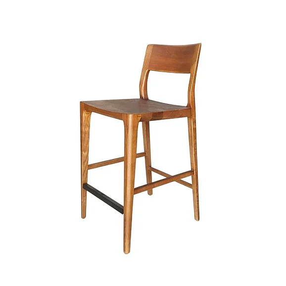 LH Home Catania Counter Stool in Warm Brown CAT026-BRN
