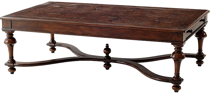 Theodore Alexander The Rustic Parquetry Cocktail Table CB51003