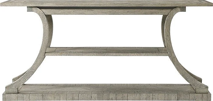 Theodore Alexander Arden Console Table in Grey Echo Oak CB53019.C267 CLOSEOUT