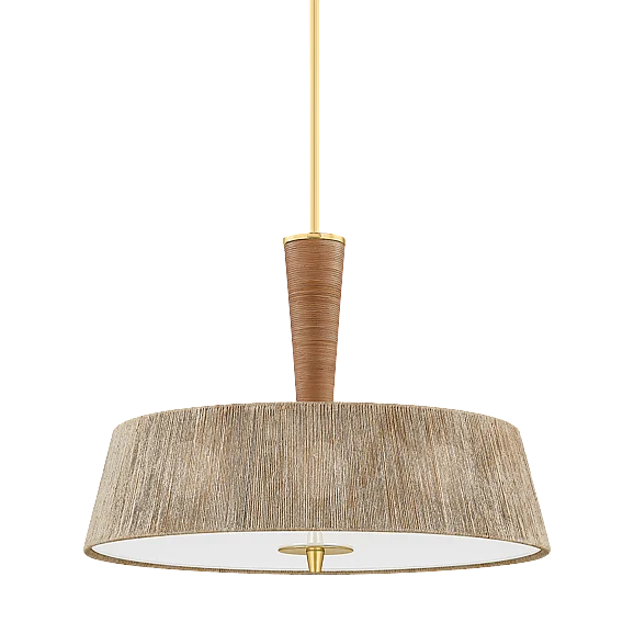 Hudson Valley Lighting George Pendant CB9530-AGB
