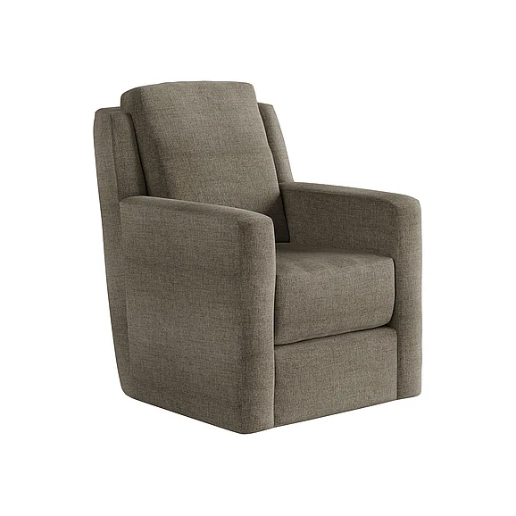 Southern Motion Diva Swivel Glider in Mushroom 103 164-18