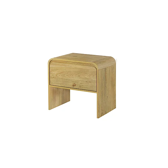 New Classic Mara One Drawer End Table / Bedside Table - Natural T3518N-20 PROMO