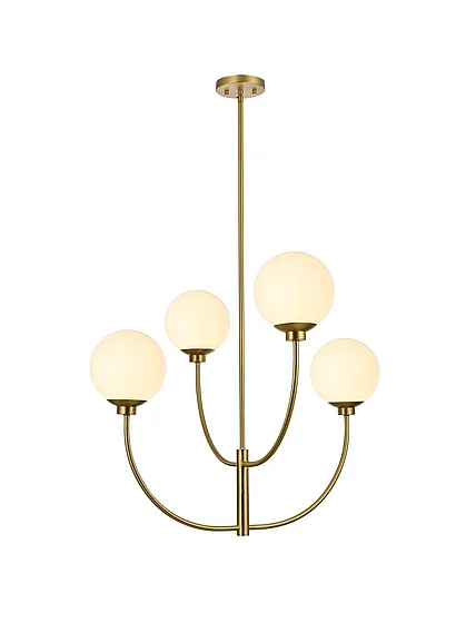 Elegant Nyomi 30 In. Pendant in Satin Gold LD814D30SG CLOSEOUT