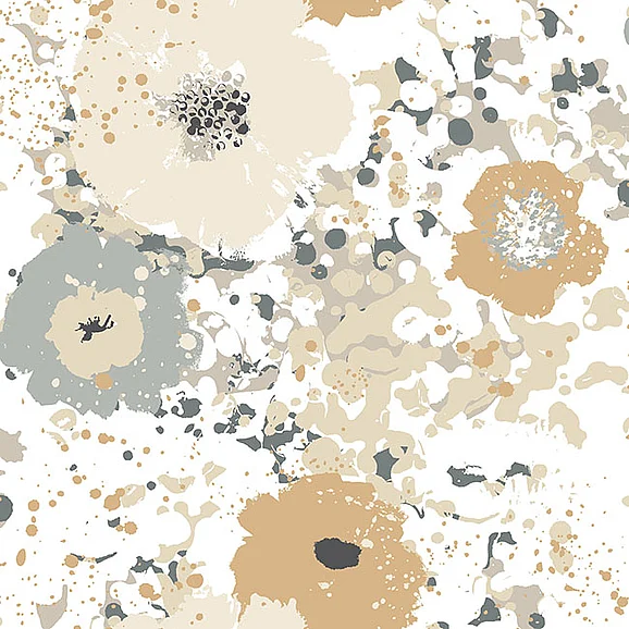 York E40-Black & White Resource Library Spontaneity Metallic Wallpaper CE4011 (Double Roll)