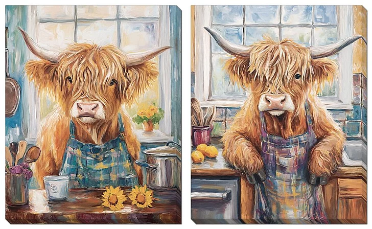 Streamline Art Kitchen Time Set of 2 E845663