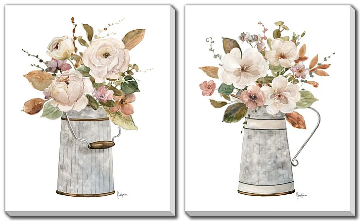 Streamline Art Flore Printaniere Set of 2 E864602