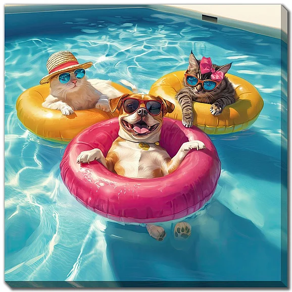 Streamline Art Pool Pawty III E864749