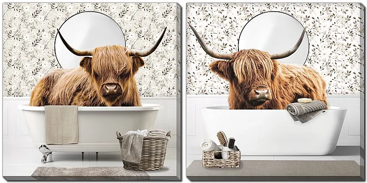 Streamline Art Highland Bath Set of 2 E893961