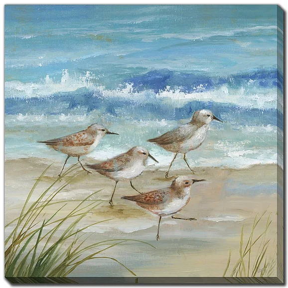 Streamline Art Sandpiper Gathering I E893978