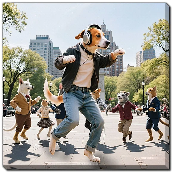 Streamline Art Dancing Central Park II E894012