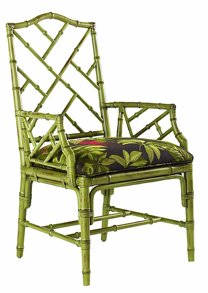 Tommy Bahama Island Estate Ceylon Arm Chair in Cilantro