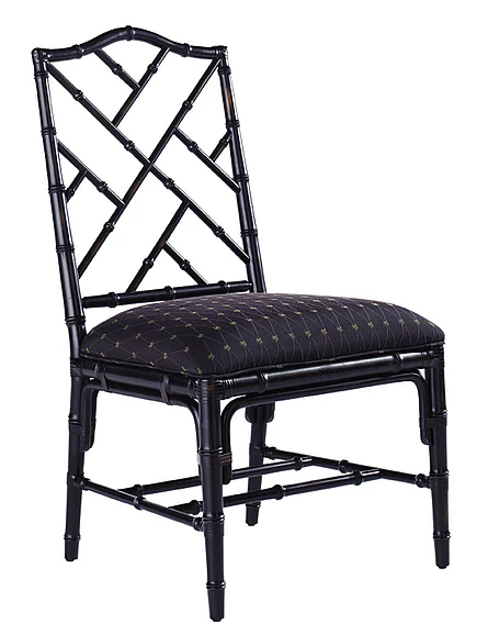Tommy Bahama Island Estate Ceylon Side Chair in Noche