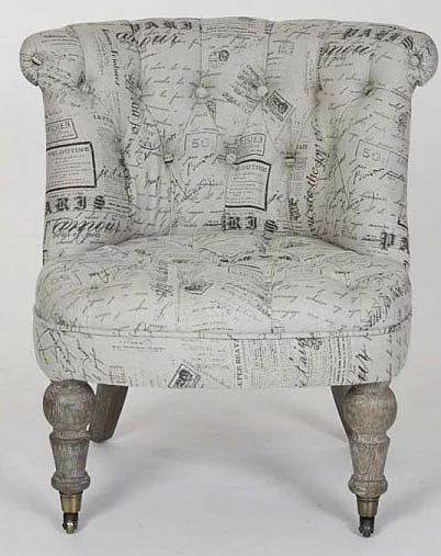 Zentique Amelie Slipper Chair in Natural CF003 E272 A003 #41