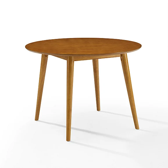 Crosley Landon Round Dining Table in Acorn CF2009-AC