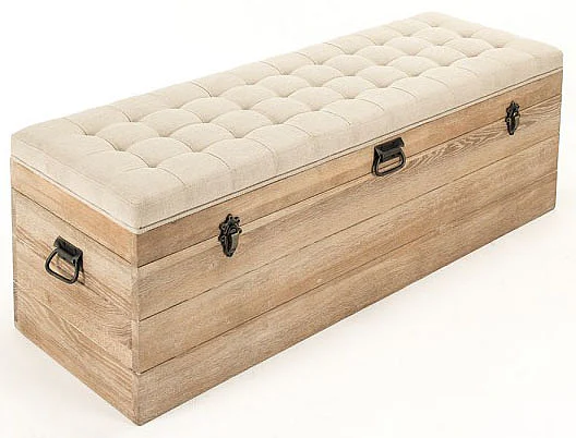 Zentique Stockage Bench in Oak CF235-Z E272 A003