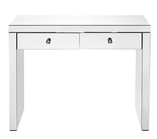 Elegant Console Table 39 in x 14 X30 In. in Clear MF6-1052