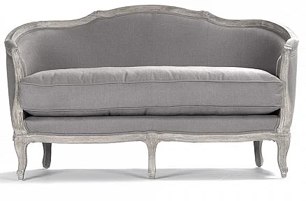 Zentique Maison Settee in Gray CFH007-2 E272 A048