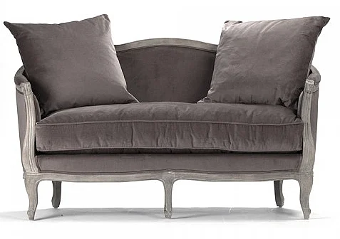 Zentique Maison Settee in Limed Grey Oak CFH007-2 E272 V011