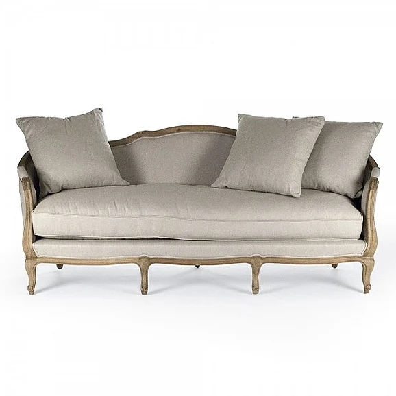 Zentique Maison Sofa in Natural CFH007-3 E255 A003